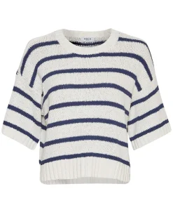 MSCH Copenhagen v-hals trui 18299 Multicolor Discount
