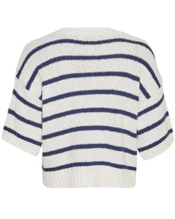 MSCH Copenhagen v-hals trui 18299 Multicolor Discount