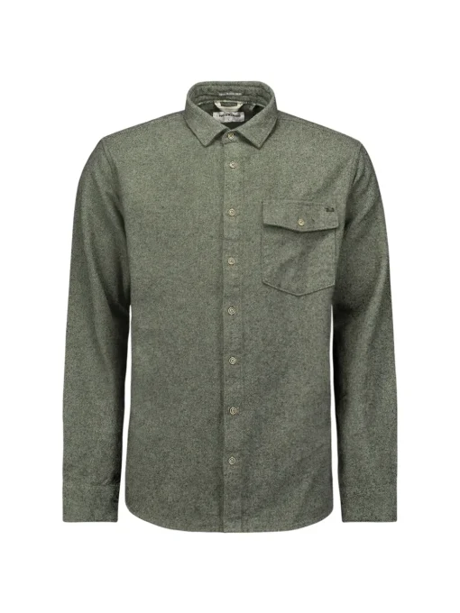 No Excess casual overhemd 25450935 Grijs Melange Best