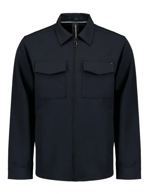 No Excess casual overhemd 27510104 Donker Blauw Best