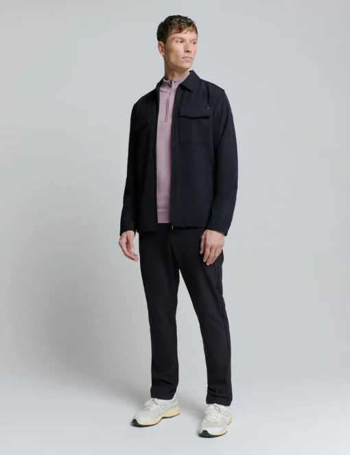 No Excess casual overhemd 27510104 Donker Blauw Best