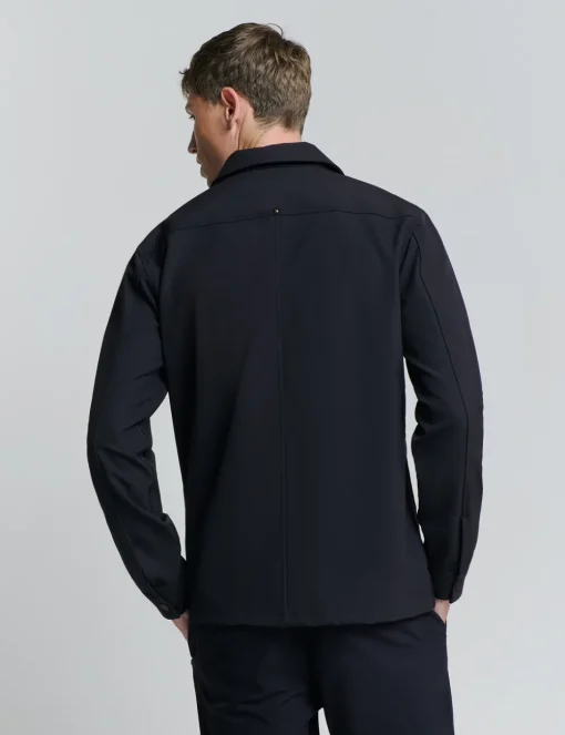 No Excess casual overhemd 27510104 Donker Blauw Best