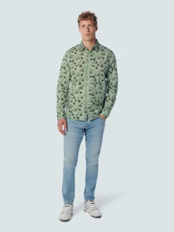 No Excess casual overhemd 22431127 Groen Best