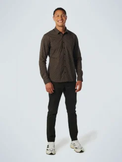 No Excess casual overhemd 21450936 Camel Clearance