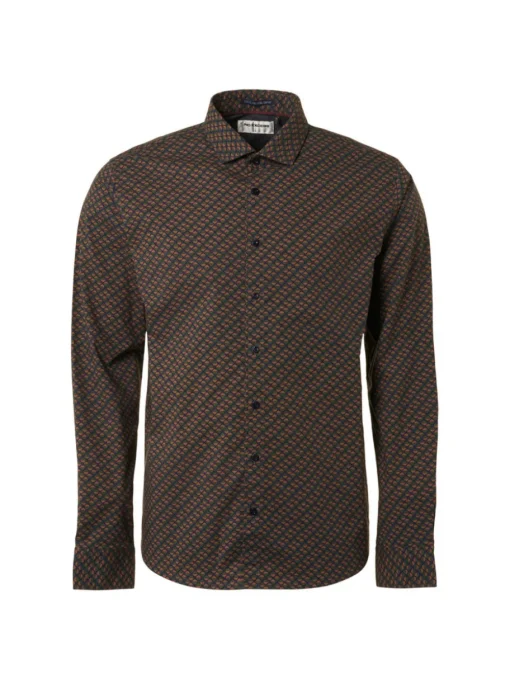 No Excess casual overhemd 21450936 Camel Clearance