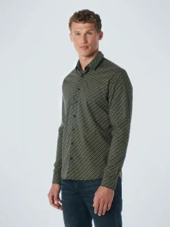 No Excess casual overhemd 21450836 Olijf groen Sale
