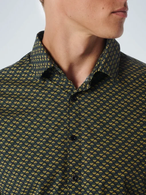 No Excess casual overhemd 21450836 Olijf groen Sale