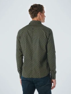No Excess casual overhemd 21450836 Olijf groen Sale