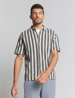 No Excess casual overhemd 28490488 Wit Discount