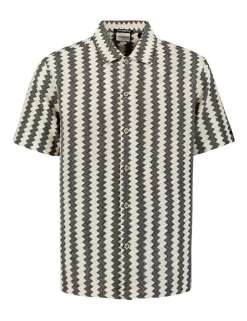 No Excess casual overhemd 28490488 Wit Discount