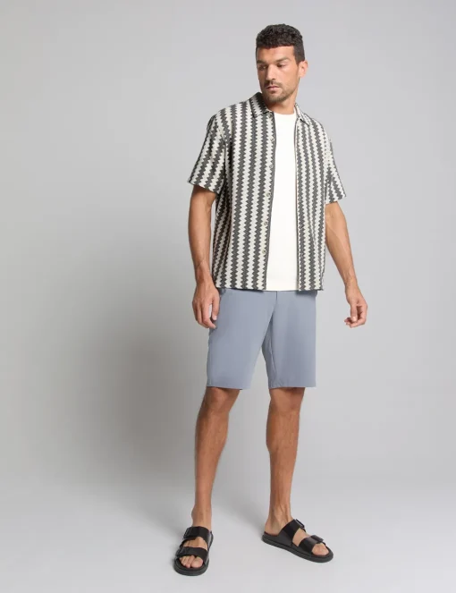 No Excess casual overhemd 28490488 Wit Discount