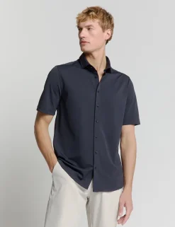 No Excess casual overhemd 28420484 Licht Blauw Best