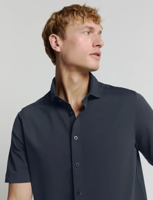 No Excess casual overhemd 28420484 Licht Blauw Best