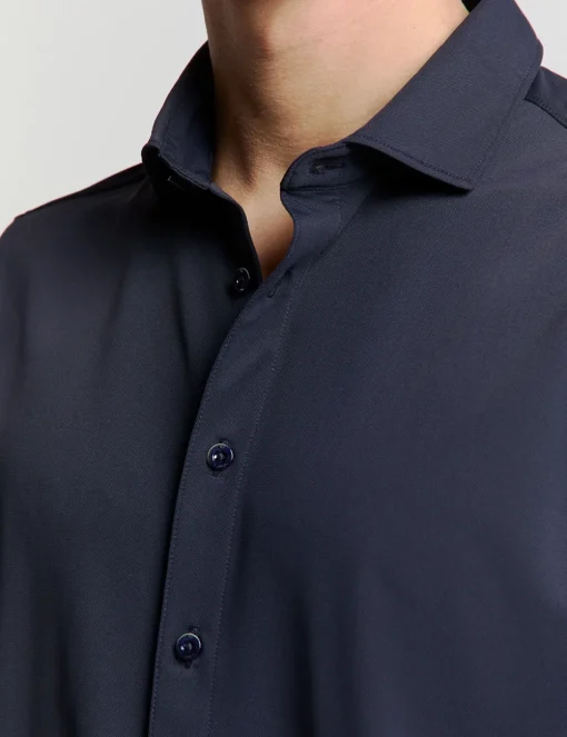 No Excess casual overhemd 28420484 Licht Blauw Best