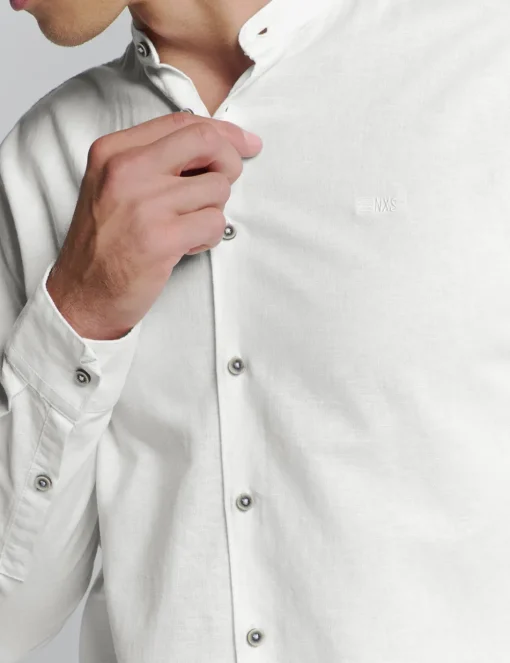No Excess casual overhemd 27470218SN Wit Online