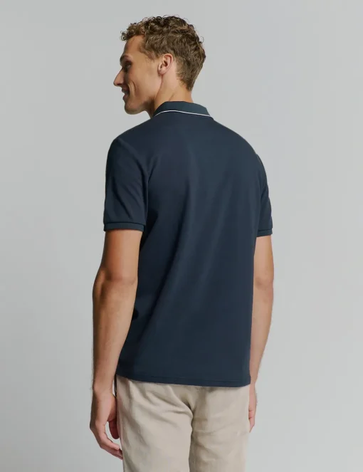 No Excess casual overhemd 27370220 Donker Blauw Hot