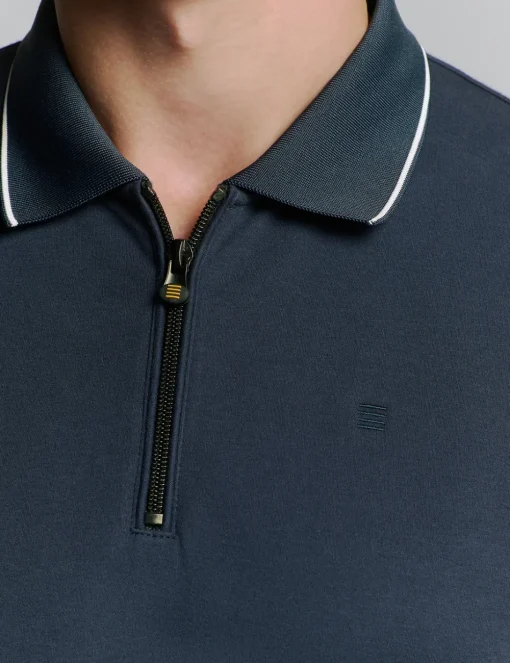 No Excess casual overhemd 27370220 Donker Blauw Hot