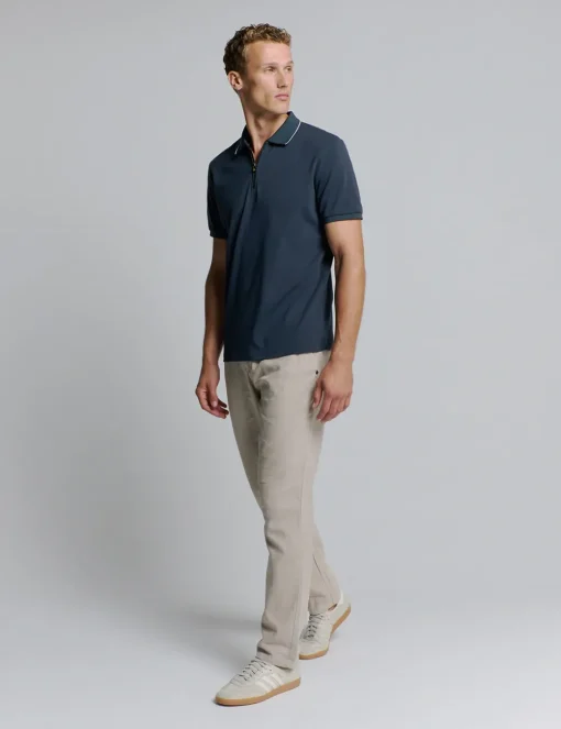 No Excess casual overhemd 27370220 Donker Blauw Hot