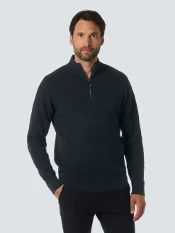No Excess gebreid vest 25230904 Donker Blauw Sale