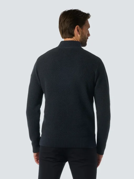 No Excess gebreid vest 25230904 Donker Blauw Sale