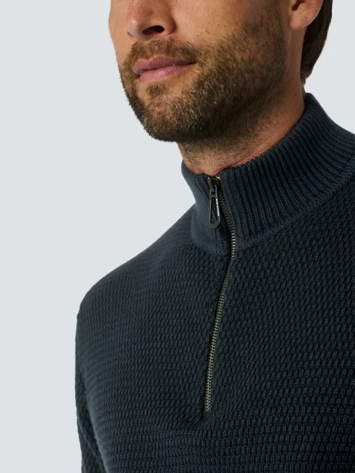 No Excess gebreid vest 25230904 Donker Blauw Sale