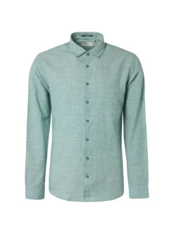 No Excess linnen overhemd 23450215 Marine Discount