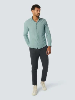 No Excess linnen overhemd 23450215 Marine Discount