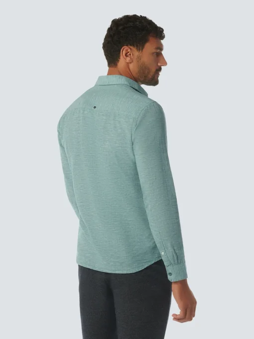 No Excess linnen overhemd 23450215 Marine Discount
