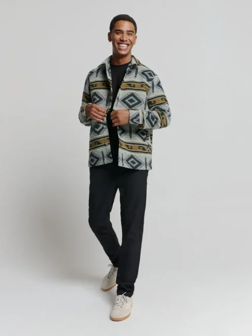 No Excess overshirt 25510909 Grijs Melange Hot