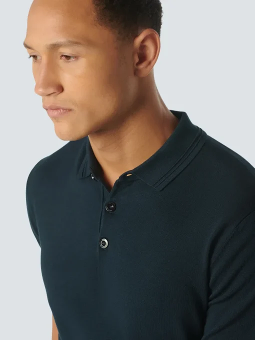 No Excess polo's Tailored Fit 23210286 Donker Blauw Online