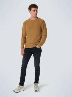 No Excess ronde hals trui 17210801SN Bruin Sale