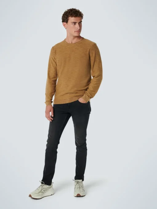 No Excess ronde hals trui 17210801SN Bruin Sale