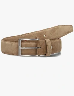 Officine Napoli riem CAMOSCIO-2035 Beige New