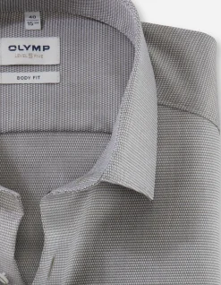 OLYMP business overhemd 214774 Olijf groen Discount