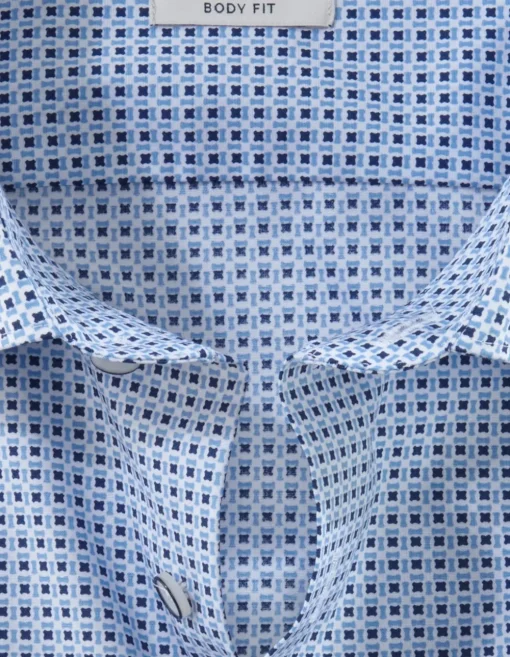 OLYMP business overhemd 215774 Blauw Sale