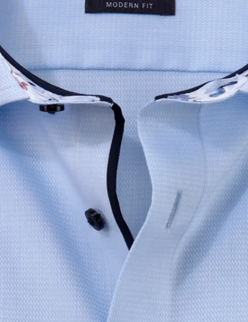 OLYMP business overhemd 120674 Blauw Hot