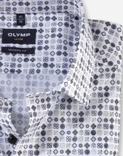 OLYMP business overhemd 121264 Naturel Sale