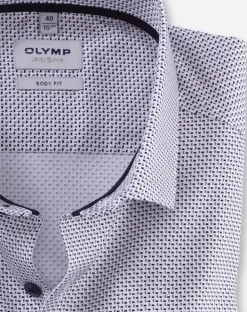 OLYMP business overhemd Body fit 215444 Wit Sale