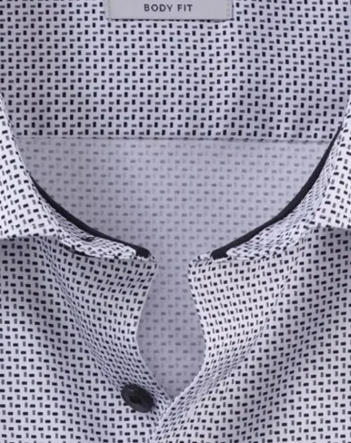 OLYMP business overhemd Body fit 215444 Wit Sale