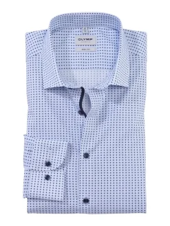 OLYMP business overhemd Body fit 200944 Blauw New