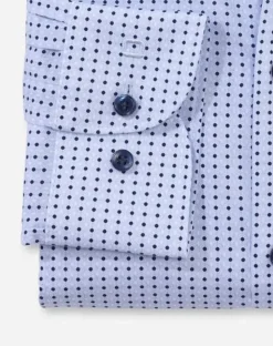 OLYMP business overhemd Body fit 200944 Blauw New