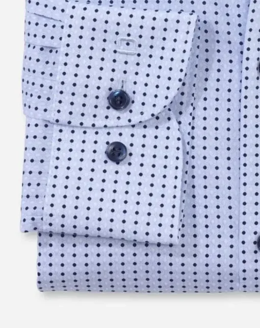 OLYMP business overhemd Body fit 200944 Blauw New