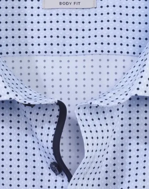 OLYMP business overhemd Body fit 200944 Blauw New