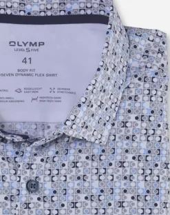 OLYMP business overhemd Body fit 204534 Taupe New