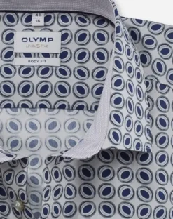 OLYMP business overhemd Body fit 205734 Taupe Online