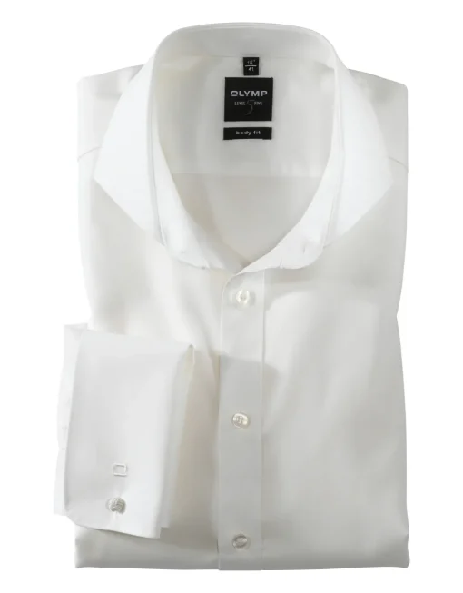 OLYMP business overhemd Body fit 609565 Ecru Sale