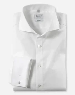 OLYMP business overhemd Body fit 609565 Ecru Sale