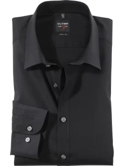 OLYMP business overhemd Body fit 609064 Zwart Online