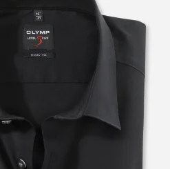 OLYMP business overhemd Body fit 609064 Zwart Online