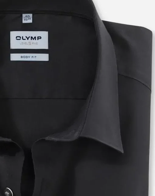 OLYMP business overhemd Body fit 609064 Zwart Online